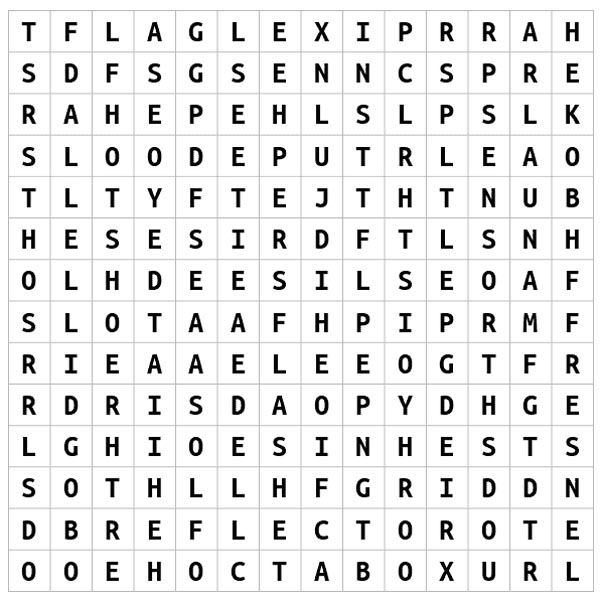 Photographers Wordsearch